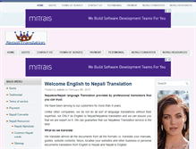 Tablet Screenshot of nepalitranslation.co.uk